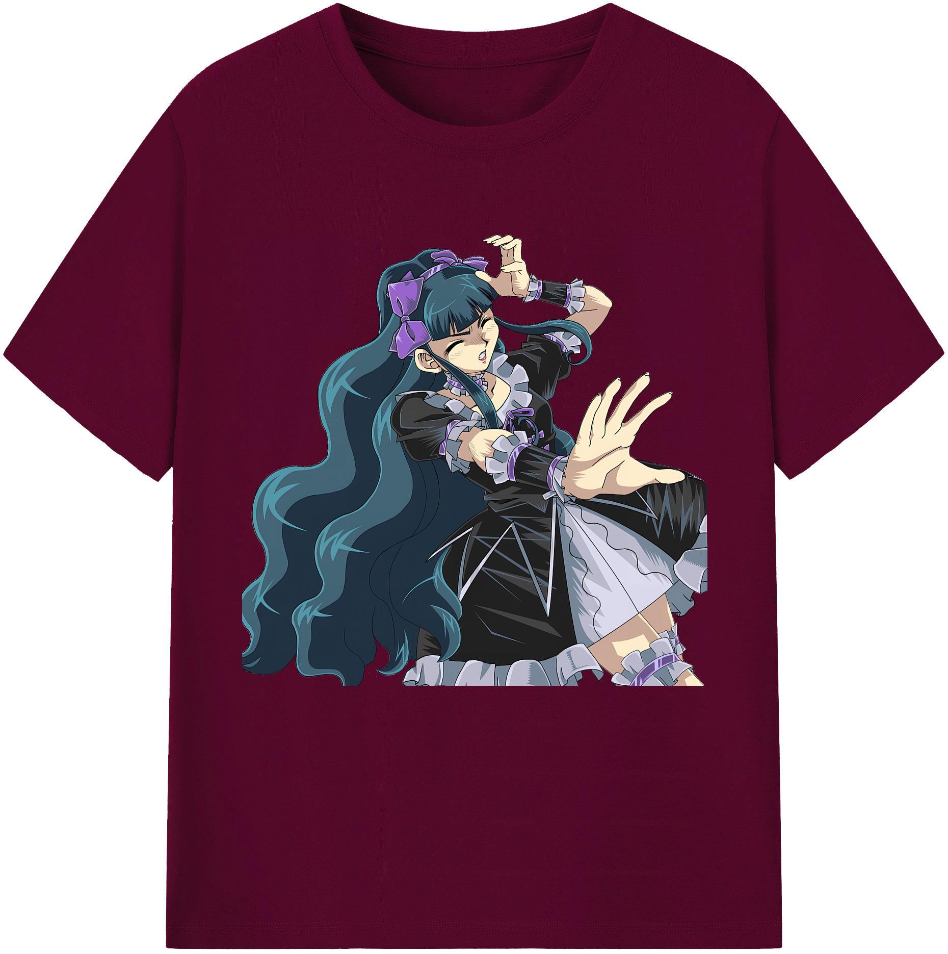 （画像用） 遊☆戯☆王 Yu-Gi-Oh! レディースカジュアルプリントTシャツ（綿100％）